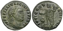 Ancient Coins - Licinius I (AD 308-324) Æ Follis / Jupiter