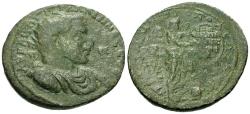 Ancient Coins - Gallienus (AD 253-268). Cilicia. Tarsos Æ33 / Nike