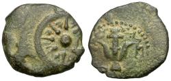 Ancient Coins - Judaea. Hasmonean Kingdom. Alexander Jannaeus (103-76 BC) Æ Prutah / Widow's Mite of the Bible