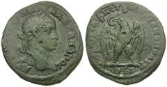 Ancient Coins - Severus Alexander AD 222-235. Moesia Inferior. Marcianopolis. Tiberius Julius Festus, magistrate Æ25 / Eagle