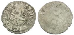 World Coins - Kingdom of Bohemia. Rudolf II (1578-1599) AR Uniface Weiss-Pfennig