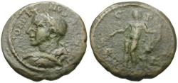 Ancient Coins - Gordian III (AD 238-244). Thrace. Deultum Æ18 / Apollo