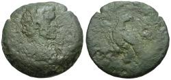 Ancient Coins - Antoninus Pius (AD 138-161). Egypt. Alexandria Æ Diobol / Eagle
