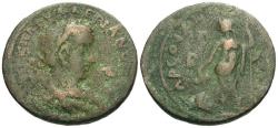 Ancient Coins - Valerian I (AD 253-260). Cilicia. Tarsos Æ27 / Dionysos