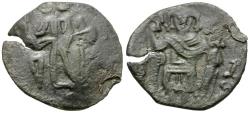 Ancient Coins - *Sear 2035* Byzantine Empire. Latin Rulers of Constantinople Æ Trachy