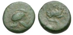 Ancient Coins - Mysia. Lampsakos Æ10 / Pegasos