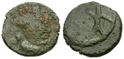 Ancient Coins - Sri Lanka. Indo-Roman Coinage. Imitating Late Roman Bronzes