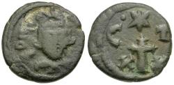 Ancient Coins - *Sear 1059* Byzantine Empire. Constans II (AD 641-668) Æ 20 Nummi