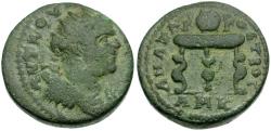 Ancient Coins - Valerian I (AD 253-260) Cilicia. Anazarbus Æ22 / Urn