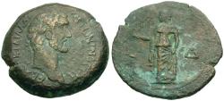 Ancient Coins - Antoninus Pius (AD 138-161). Egypt. Alexandria Æ Drachm / Elpis