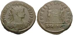 Ancient Coins - Maximian (AD 286-305) Æ Antoninianus / Name of Hercules