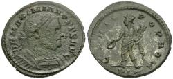 Ancient Coins - Maximian, as Senior Augustus, second reign (AD 306-308) Æ Follis / Genius