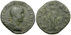 Ancient Coins - Gordian III (AD 238-244) Æ Sestertius / Fides