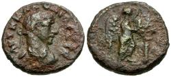 Ancient Coins - Claudius II Gothicus (AD 268-270). Egypt. Alexandria Æ Tetradrachm / Nike