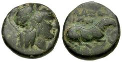 Ancient Coins - Ionia. Klazomenai Æ15 / Ram