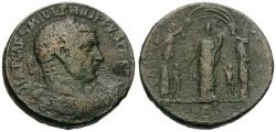 Ancient Coins - Philip I (AD 244-249). Coele-Syria. Heliopolis Æ28 / Tyche