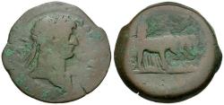 Ancient Coins - Hadrian. Egypt. Alexandria Æ Drachm / Elephant Quadriga