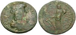 Ancient Coins - Caria. Tabae or Tabai. Pseudo-autonomous Æ23 / Tyche