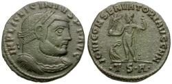 Ancient Coins - Licinius I (AD 308-324) Æ Follis / Jupiter