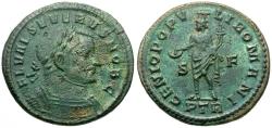 Ancient Coins - Severus II, as Caesar (AD 305-306) Æ Follis / Genius