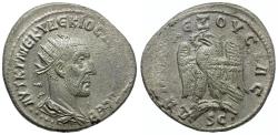 Ancient Coins - Trajan Decius (AD 249-251). Seleucis and Pieria. Antioch AR Tetradrachm / Eagle