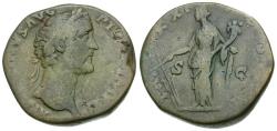 Ancient Coins - Antoninus Pius (AD 138-161) Æ Sestertius / Ex Curtis Clay Collection