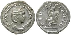 Ancient Coins - Otacilia Severa (AD 244-249) AR Antoninianus / Pudicitia