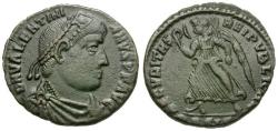 Ancient Coins - Valentinian I (AD 364-375) Æ3 / Securitas