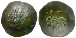 Ancient Coins - *Sear 2011* Byzantine Empire. Alexius III Angelus-Comnenus (AD 1195-1203) Æ Aspron Trachy