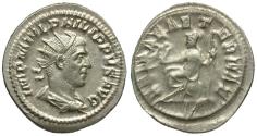Ancient Coins - Philip I (AD 244-249) AR Antoninianus / Roma