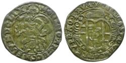 World Coins - German States. Trier. Karl Kaspar von der Leyen, Archbishop of Trier (1652-1676) AR 1/2 Albus