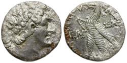 Ancient Coins - Ptolemaic Kings of Egypt. Ptolemy VIII Euergetes II (Physcon) (145-116 BC) AR Tetradrachm