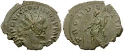 Ancient Coins - Victorinus (AD 268-271) Æ Antoninianus / Providentia