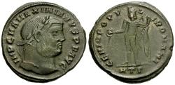 Ancient Coins - Maximian (AD 286-305) Æ Follis / Genius