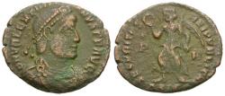 Ancient Coins - Valentinian I (AD 364-375) Æ3 / Victory