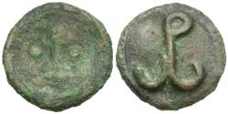 Ancient Coins - *Sear 1764* Byzantine Empire. Constantine VII (AD 913-959) with Romanus I Æ Follis
