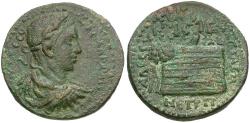 Ancient Coins - Severus Alexander (AD 222235). Pontus. Amasia Æ35 / Eagle in Tree