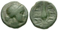Ancient Coins - Macedon. Amphipolis Æ15 / Grain