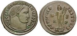 Ancient Coins - Maximinus II Daia (AD 310-313) Æ Follis / Genius