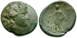 Ancient Coins - Thrace. Maroneia Æ20 / Dionysos