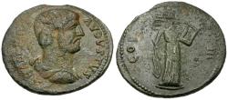 Ancient Coins - Hadrian (AD 117-138). Phrygia. Hierapolis Æ Fourrée Core Cistophoric Tetradrachm