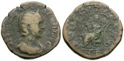 Ancient Coins - Otacilia Severa (AD 244-249) Æ Sestertius / Pudicitia
