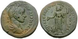 Ancient Coins - Gordian III (AD 238-244). Moesia Inferior. Nicopolis ad Istrum. Sabinius Modestus, legatus consularis Æ26 / Zeus
