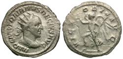 Ancient Coins - Trajan Decius (AD 249-251) AR Antoninianus / Victory