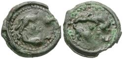 Ancient Coins - Ancient France. Celtic Gaul. Suessiones Tribe / Animals