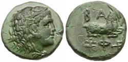 Ancient Coins - Kings of Macedon. Philip V (221-179 BC) Æ20 / Two Goats