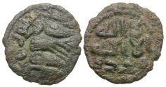 World Coins - Islamic. Umayyad Caliphate Æ Fals / Dove