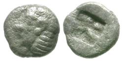 Ancient Coins - Ionia. Kolophon AR Tetartemorion / Apollo