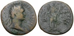 Ancient Coins - Domitian (AD 81-96) Æ As / Moneta