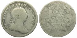 World Coins - Ireland. George III (1760-1820) AR 10 Pence Bank Token